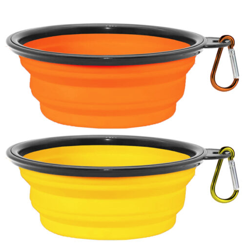 Pet Cat Food Collapsible Bowl