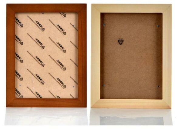 Solid wood photo frame